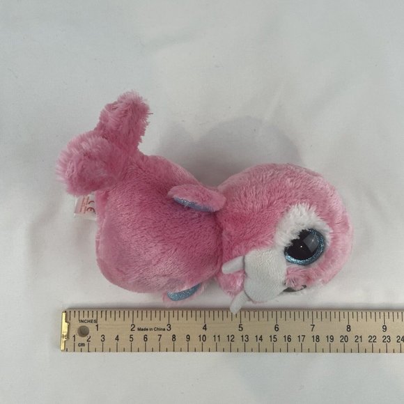 Ty Beanie Boos Tusk Walrus 7” Plush Pink w/Blue Sparkle Eyes No Tags - Picture 7 of 7